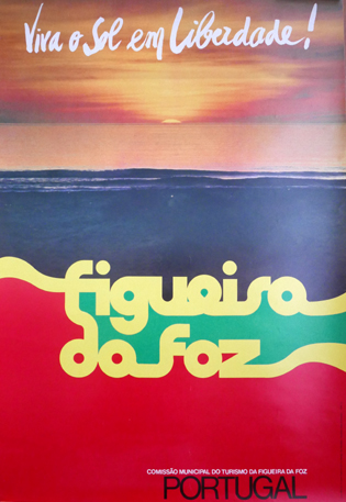 Cartaz Viva o Sol em liberdade! Figueira da Foz