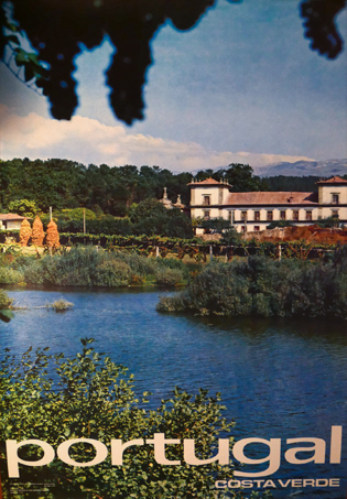 Cartaz Portugal. Costa Verde