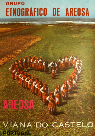 Cartaz Grupo Etnográfico de Areosa. Viana do Castelo. Portugal