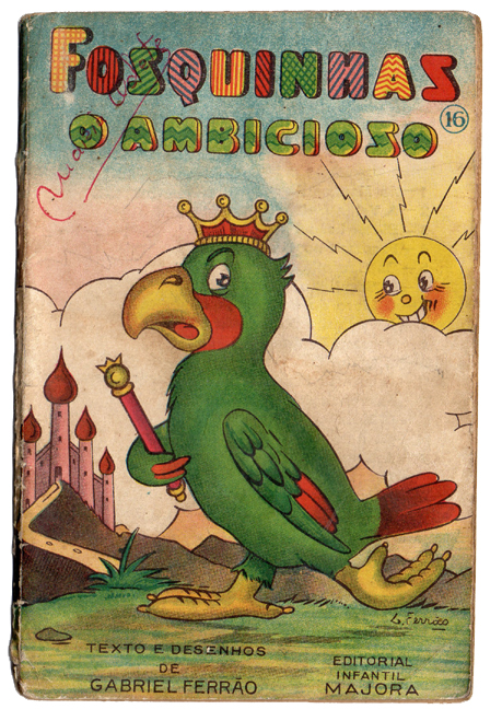 Livro antigo Majora - Fosquinhas o ambicioso