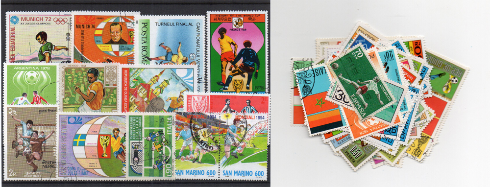 50 selos diferentes de futebol