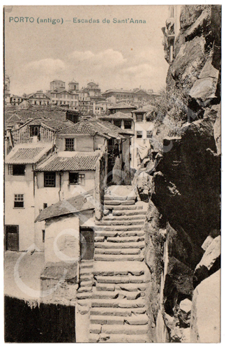 Postal Porto (antigo) – Escadas de Sant’Anna