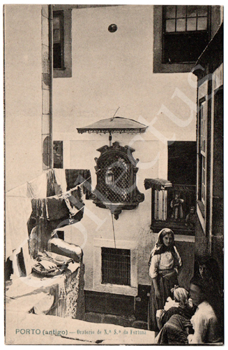 Postal Porto (antigo) – Oratório de N.ª S.ª da Fortuna
