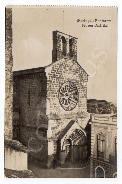 Postal antigo de Santarém - Museu distrital