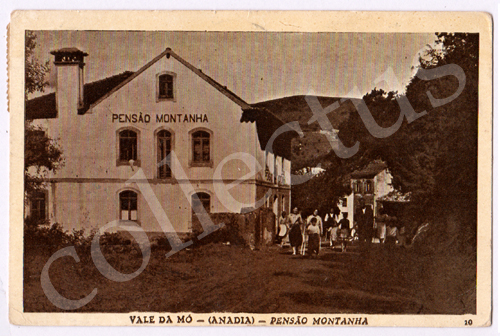 Postal antigo do Vale da Mó - (Anadia) - Pensão Montanha