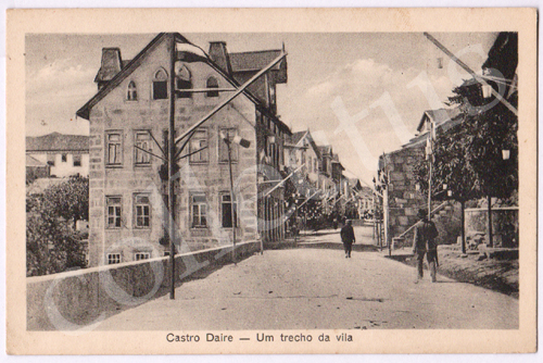 Postal antigo Castro Daire - Termas do Carvalhal - Capela de Nossa Senhora de Lourdes