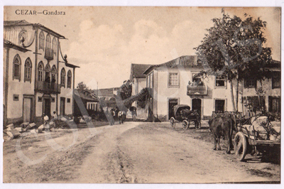 Postal antigo de Cesar - Gandara