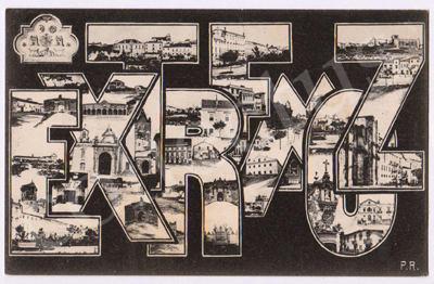 Postal antigo de Estremoz 