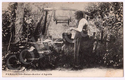 Postal de Famalicão - Antas - Senhor d'Agonia