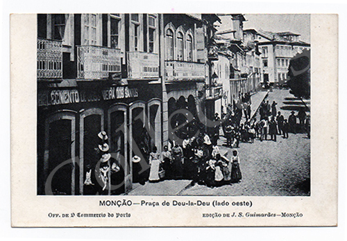 Postal antigo de Monção