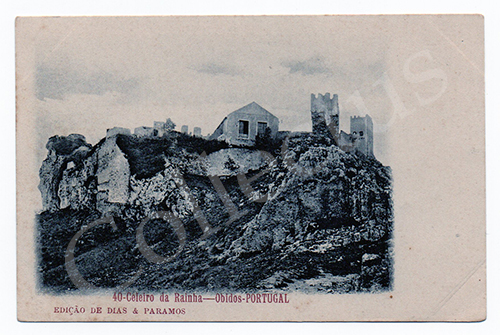 Postal antigo de Óbidos