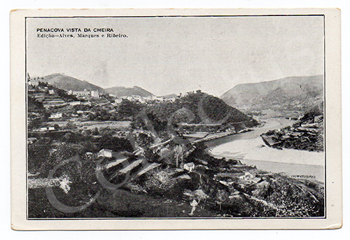 Postal antigo de Penacova