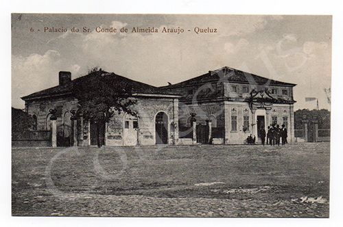 Postal antigo de Queluz