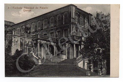Postal antigo de Queluz