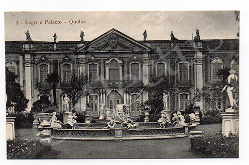 Postal antigo de Queluz