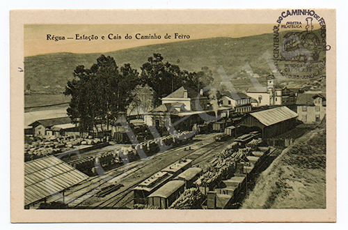 Postal antigo da Régua
