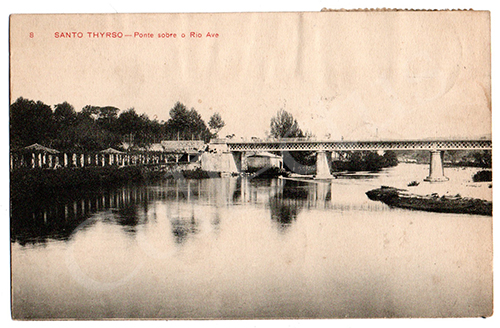 Postal antigo de Santo Tirso