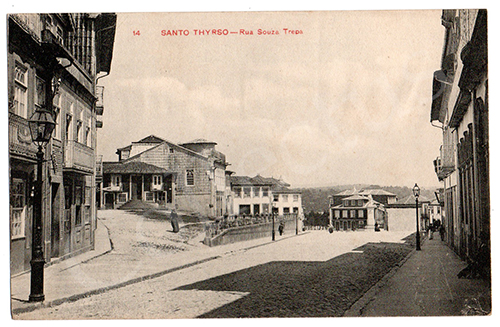Postal antigo de Santo Tirso