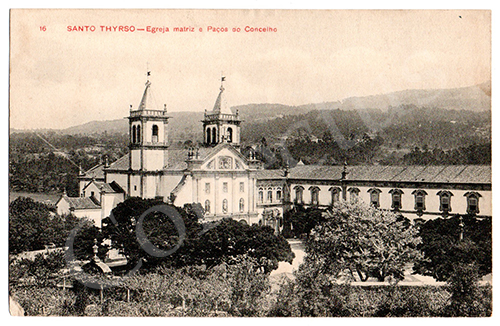 Postal antigo de Santo Tirso