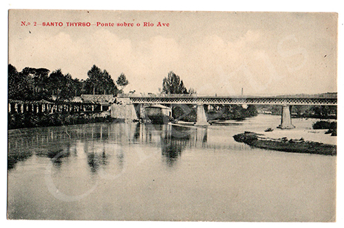 Postal antigo de Santo Tirso