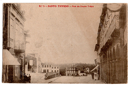 Postal antigo de Santo Tirso