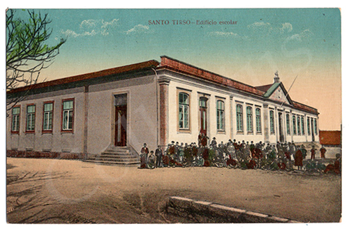 Postal antigo de Santo Tirso