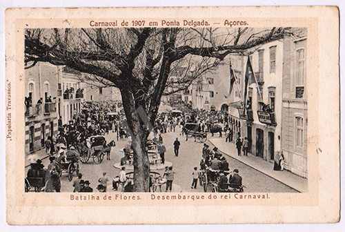 Postal antigo dos Açores - Ilha de S.Miguel