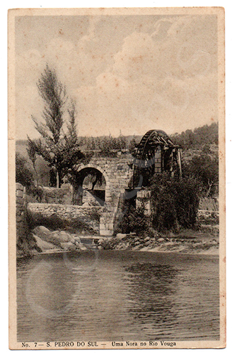 Postal antigo de São Pedro do Sul