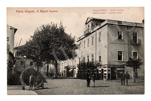 Postal antigo dos Açores - Ilha de S.Miguel
