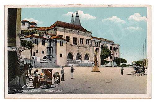 Postal antigo de Sintra