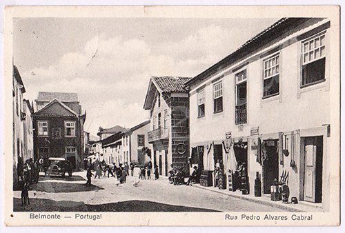 Postal antigo de Belmonte