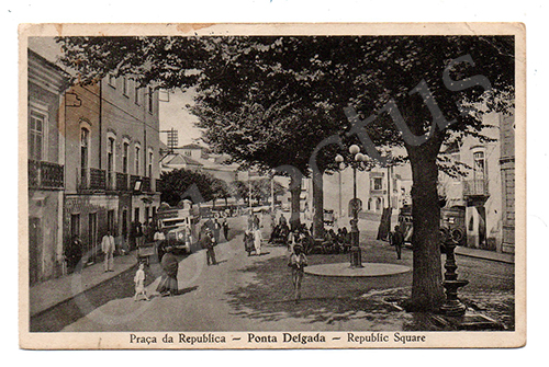 Postal antigo dos Açores - Ilha de S.Miguel