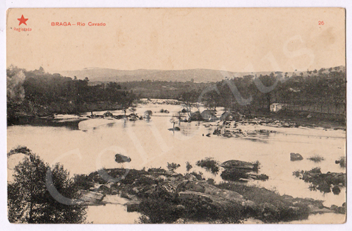 Postal antigo de Braga