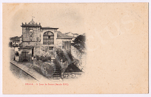Postal antigo de Braga