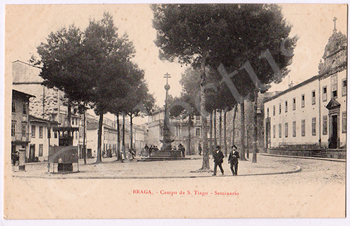 Postal antigo de Braga