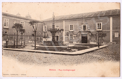 Postal antigo de Braga