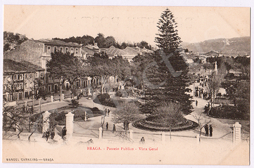 Postal antigo de Braga