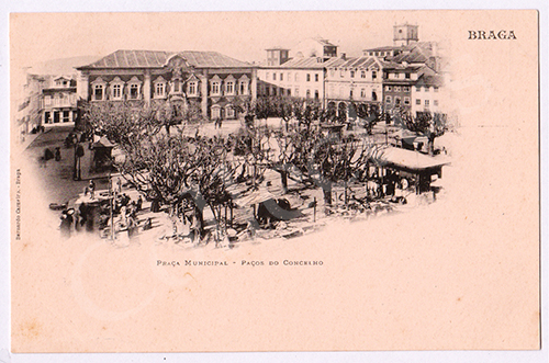 Postal antigo de Braga