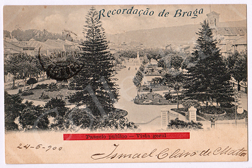 Postal antigo de Braga