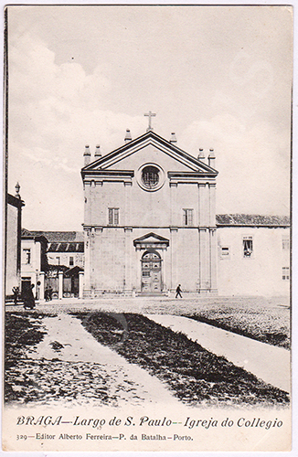 Postal antigo de Braga