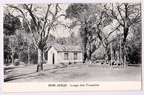 Postal antigo de Braga - Bom Jesus do Monte