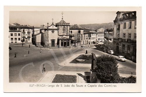 Postal antigo de Braga
