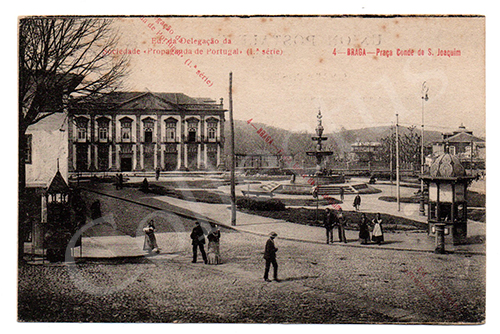Postal antigo de Braga
