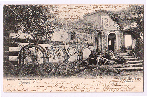 Postal antigo do Bussaco