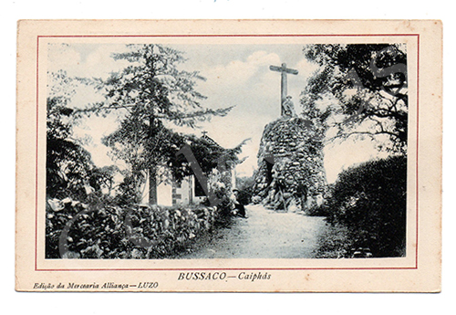 Postal antigo do Bussaco
