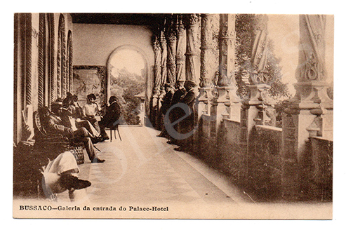 Postal antigo do Bussaco