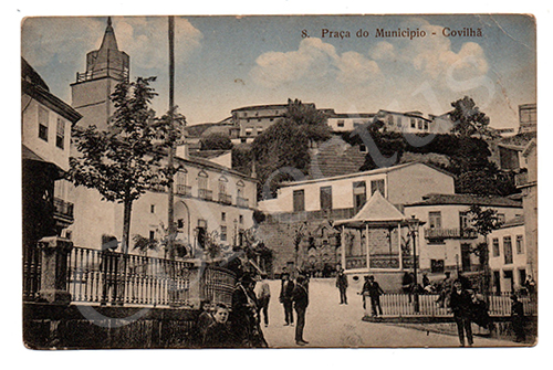 Postal antigo da Covilhã
