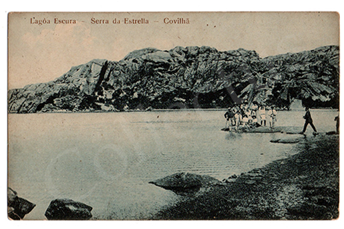 Postal antigo da Covilhã