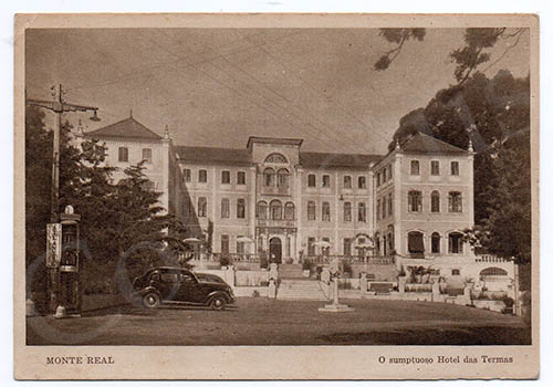 Postal antigo de Monte Real