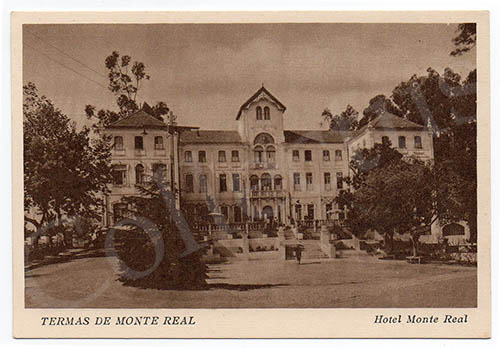 Postal antigo de Monte Real